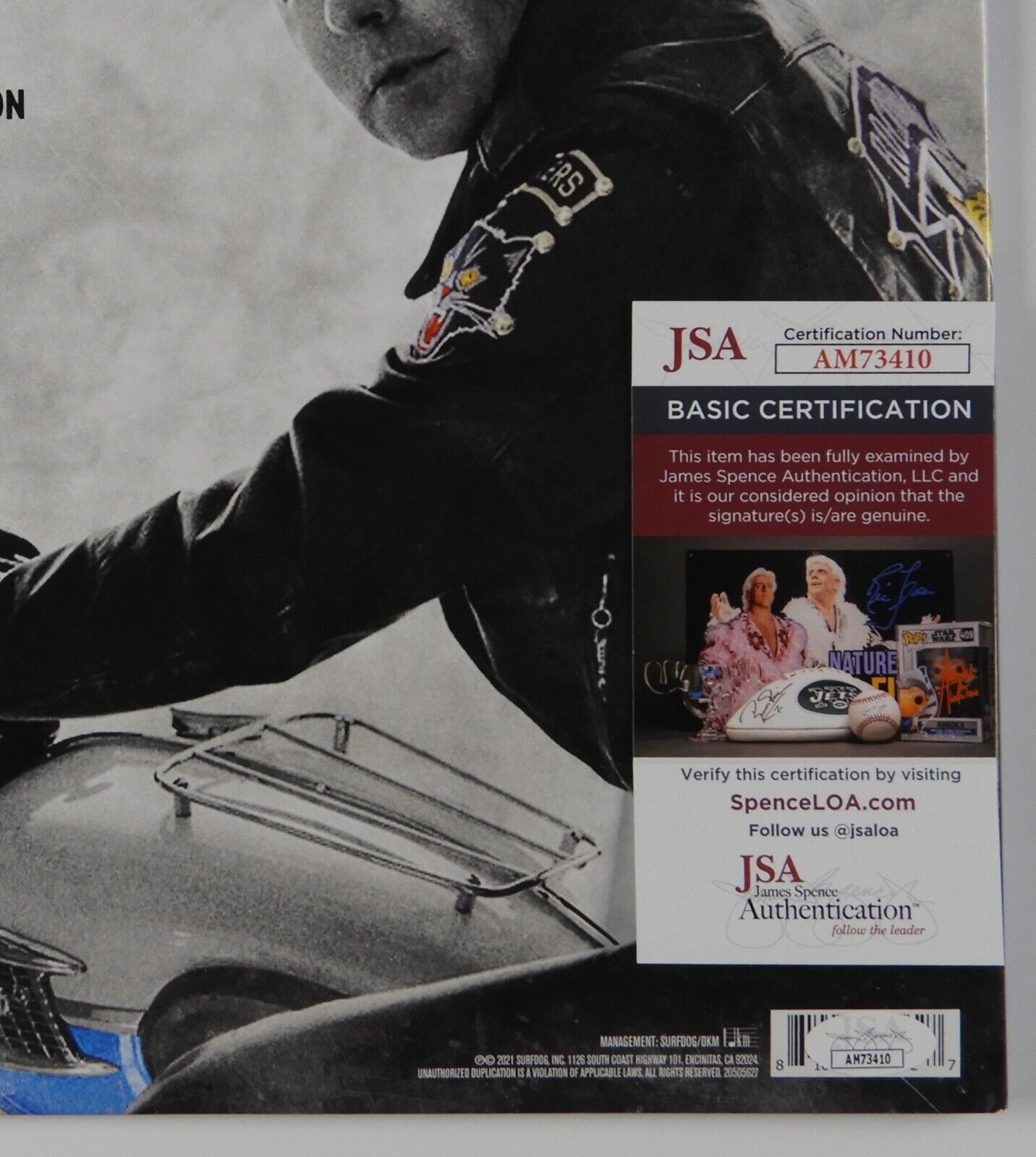 Brian Setzer JSA Signed Autograph Record Vinyl Gotta Have The Rumble Stray Cats