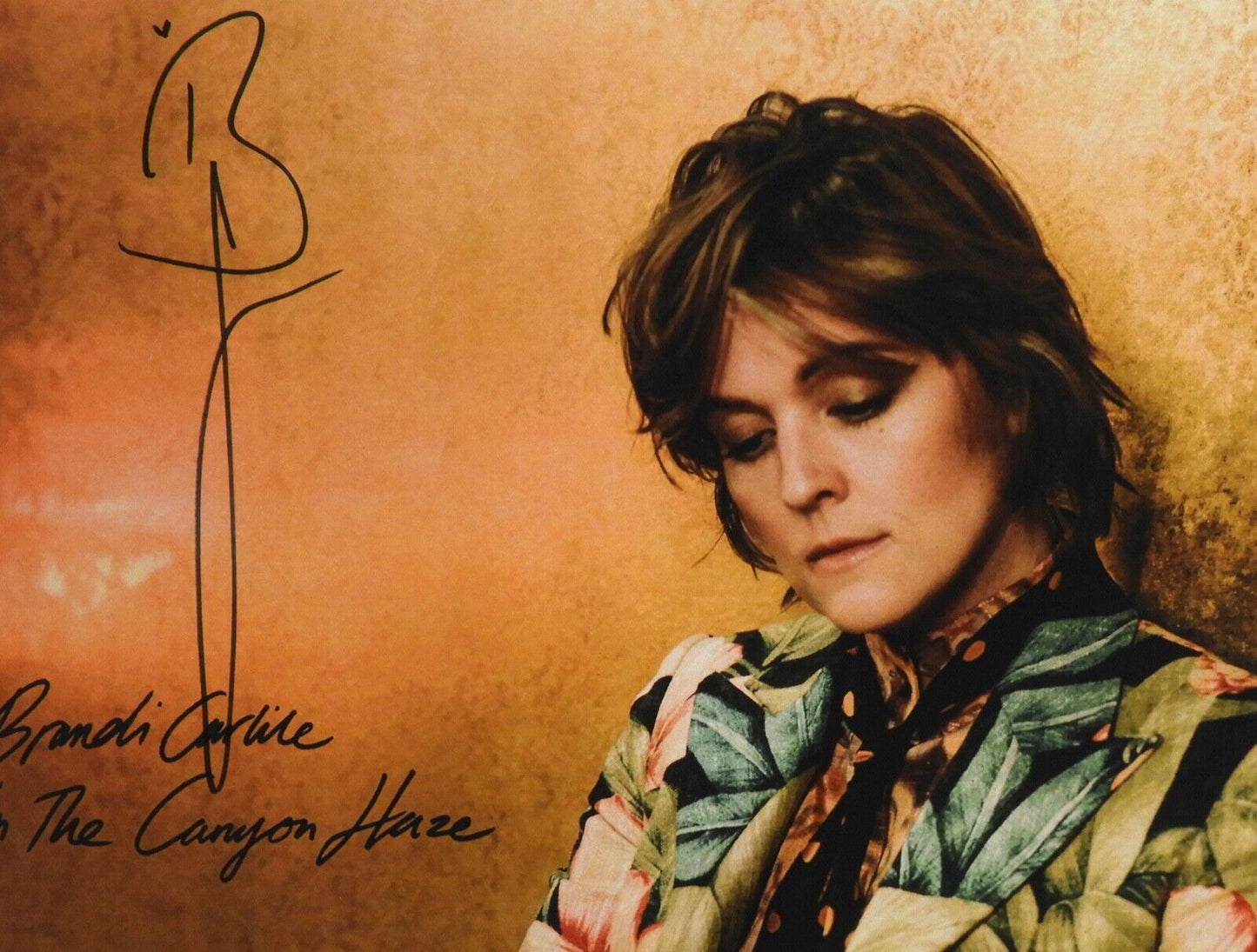 Brandi Carlile JSA Autograph Signed Lithograph In The Canyon Haze