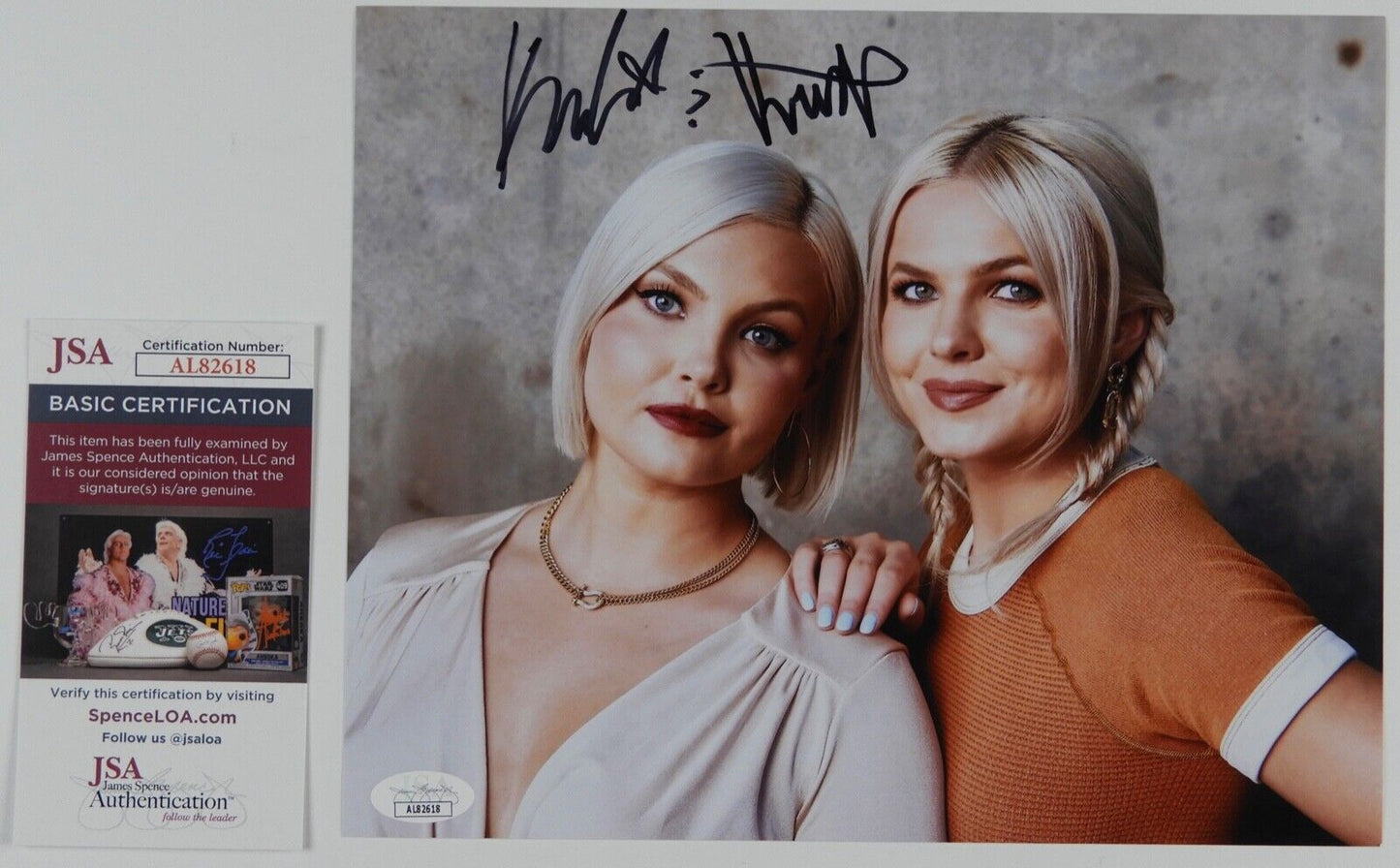 Tigirlily Gold JSA Signed Autograph 8 x 10 Photo Country Music Star