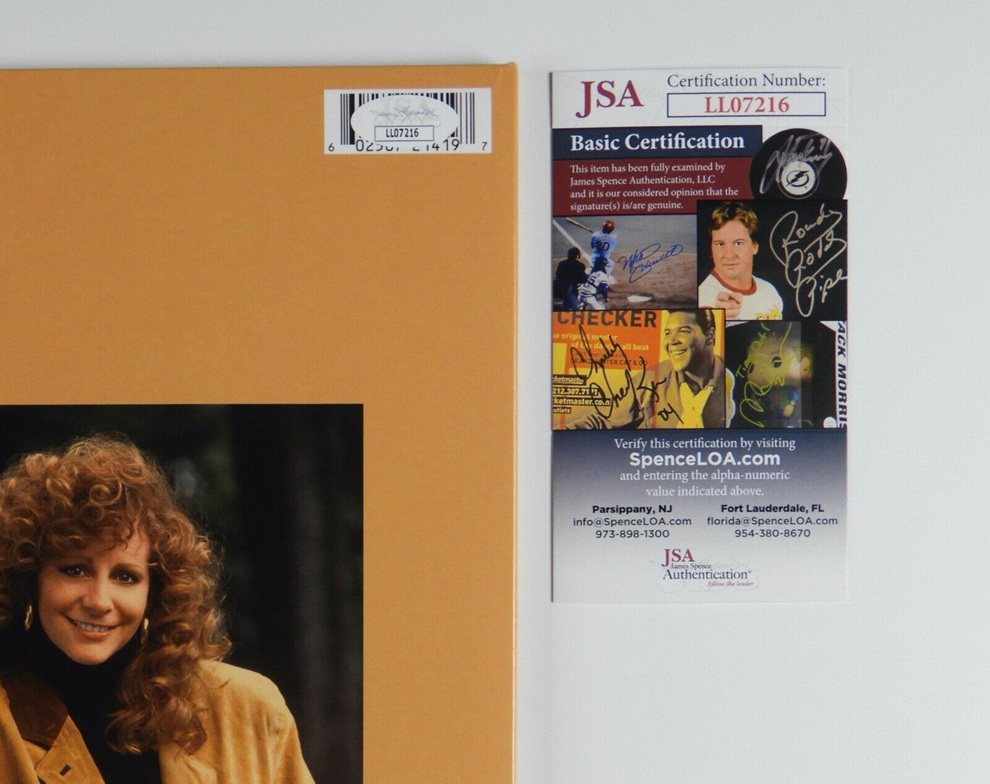 Reba McEntire JSA Signed Autograph Album Record Vinyl Rumor Has It