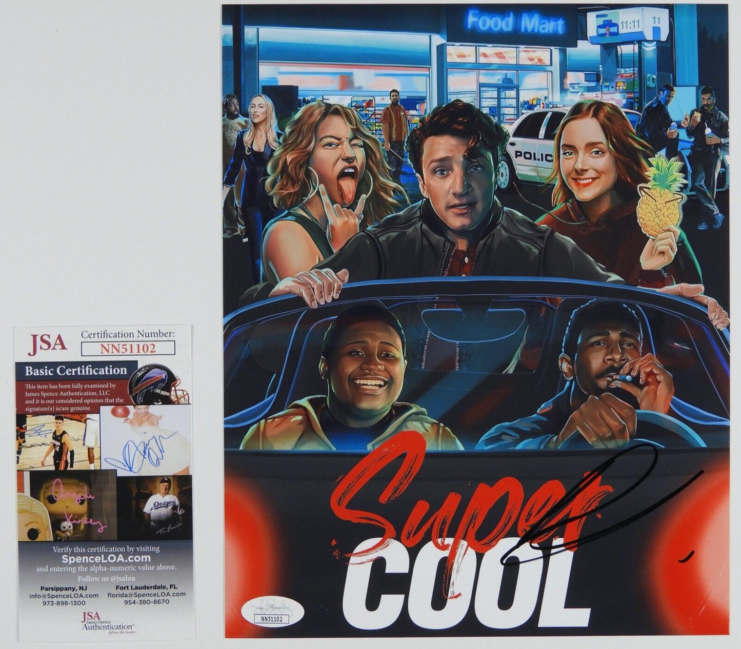 Damon Waynes Jr Signed Autograph JSA Photo 8 x 10