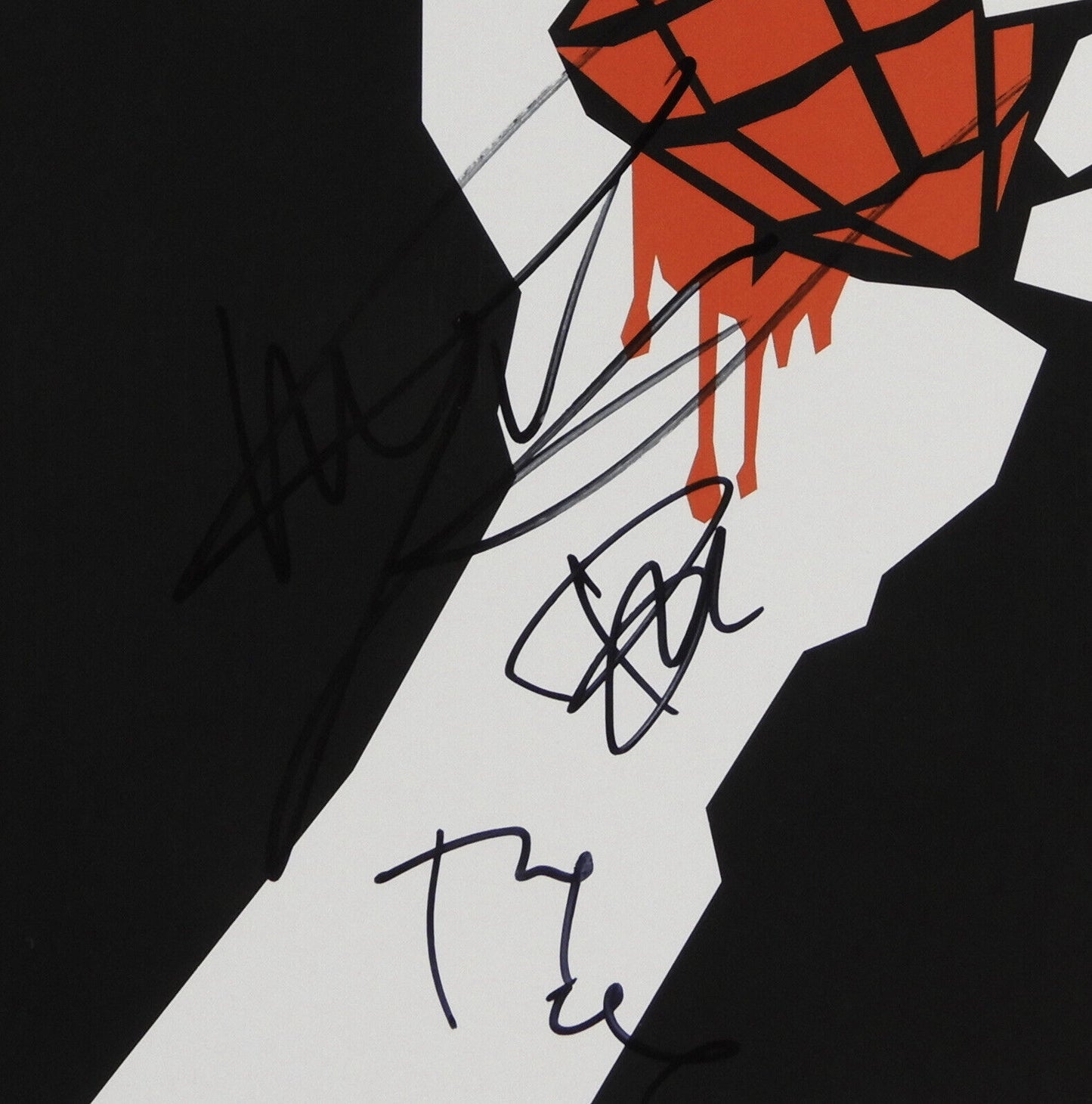 Green Day JSA Fully Signed Autograph Album Record Billie Joe American Idiot
