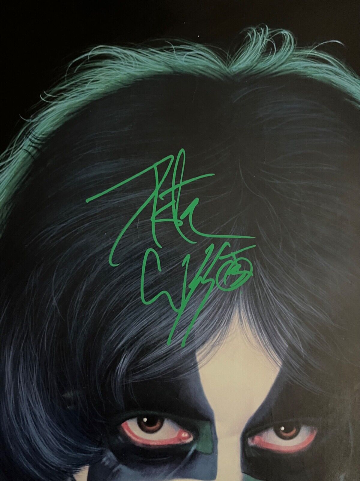 KISS Peter Criss Signed Autograph JSA Solo Aucoin Original Poster 1978