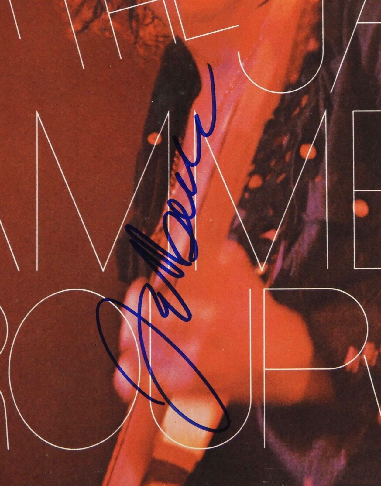 Jeff Beck PSA Signed Autograph Album Vinyl With The Jan Hammer Group Live