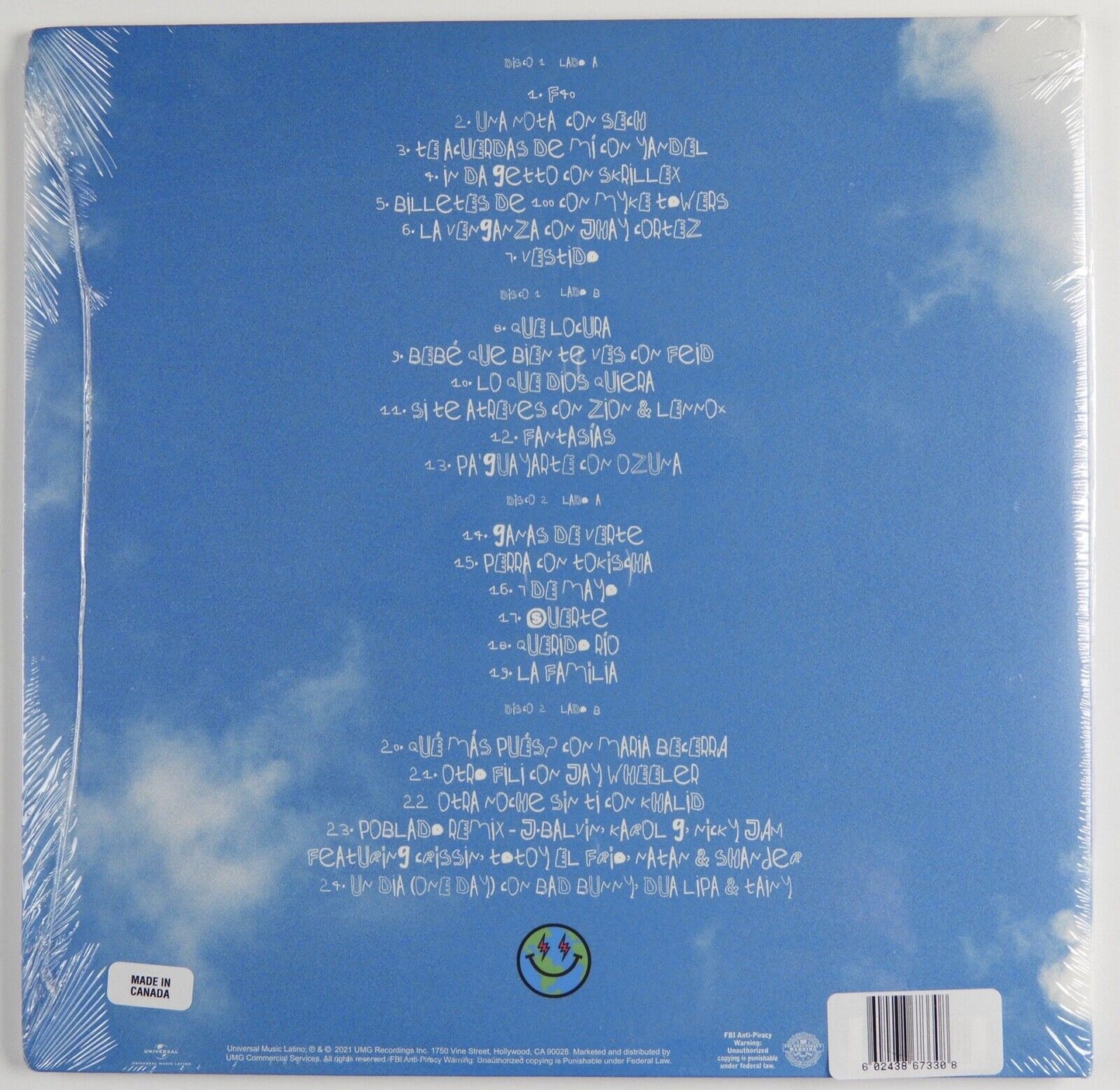 J Blavin Signed Autograph Album Record Vinyl Happy To See You JSA