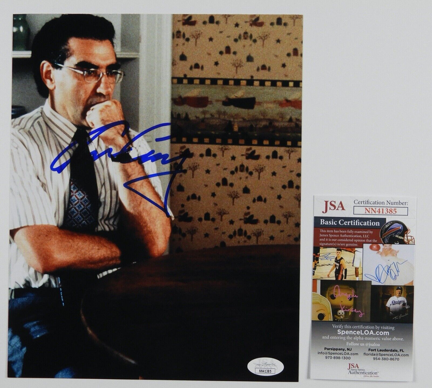 Eugene Levy JSA Autograph Signed 8 x 10 Photo
