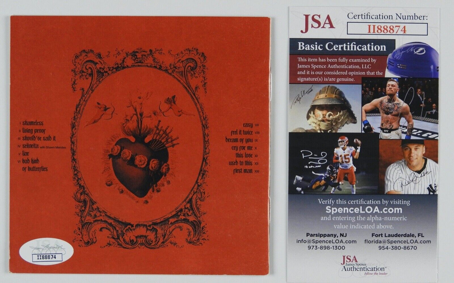 Camila Cabello Romance JSA Signed Autograph CD Booklet
