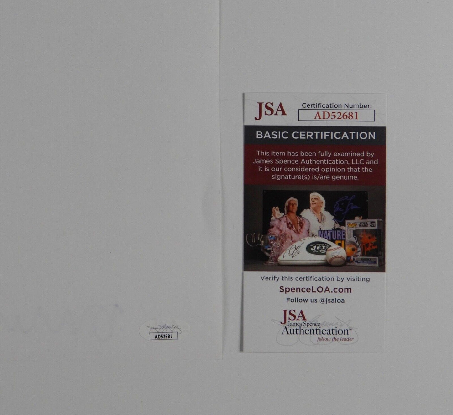 Dunstan Bruce Signed JSA Autograph Lyric Sheet Chumbawamba