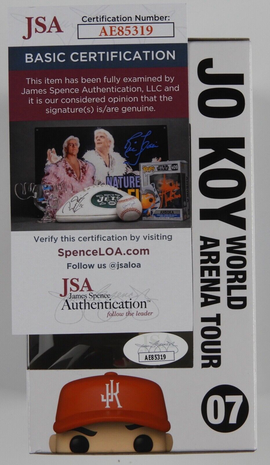 Jo Koy JSA Autographed Signed World Arena Tour Exclusive Funko Pop #07