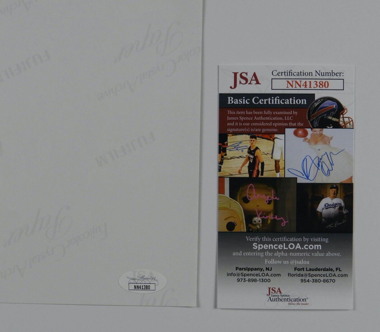 Saxon JSA Autograph Fully Signed 8 x 10 photo Paul Quinn Biff Byford Doug +