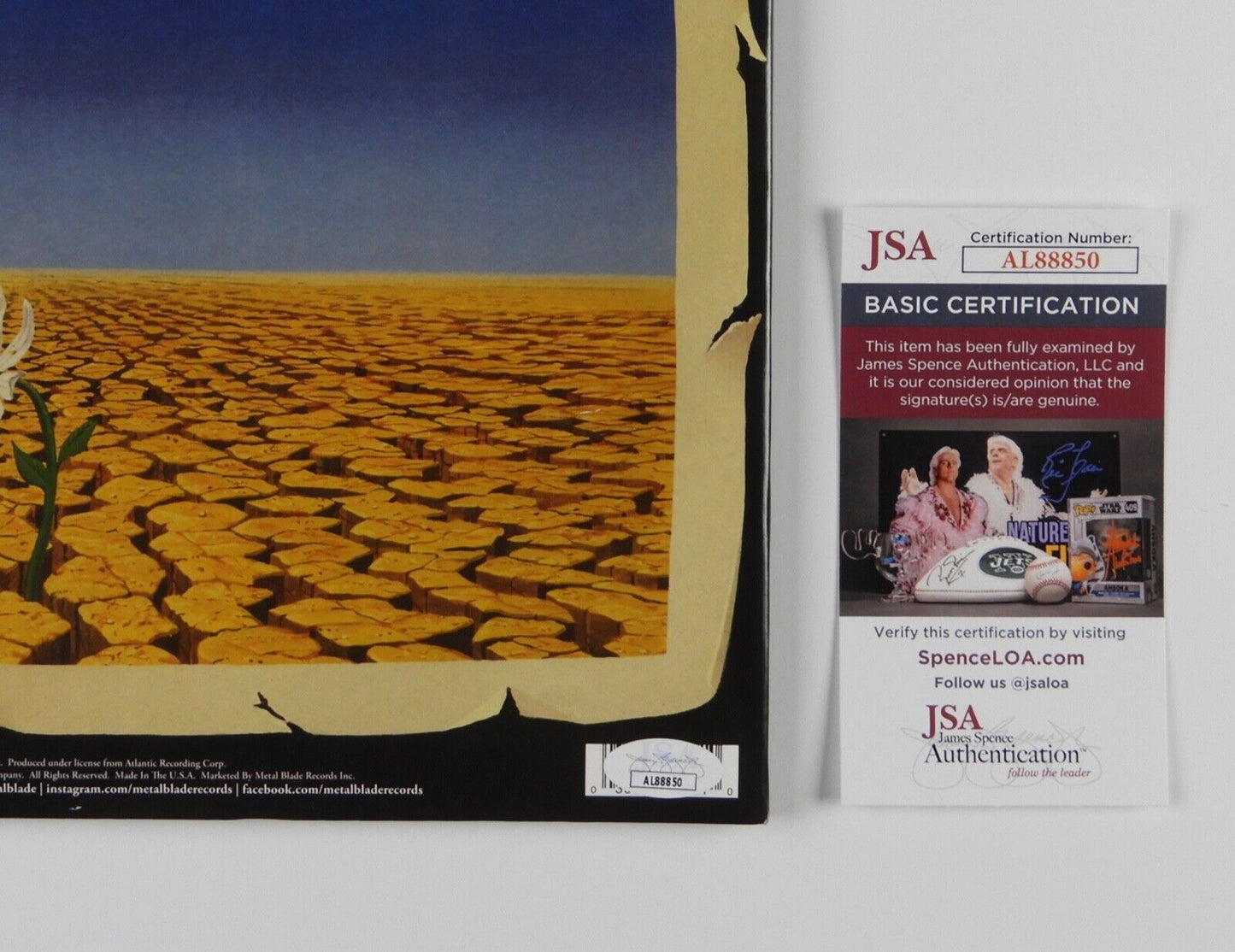 King's X JSA Fully Signed Autograph Album Record Faith Hope Love