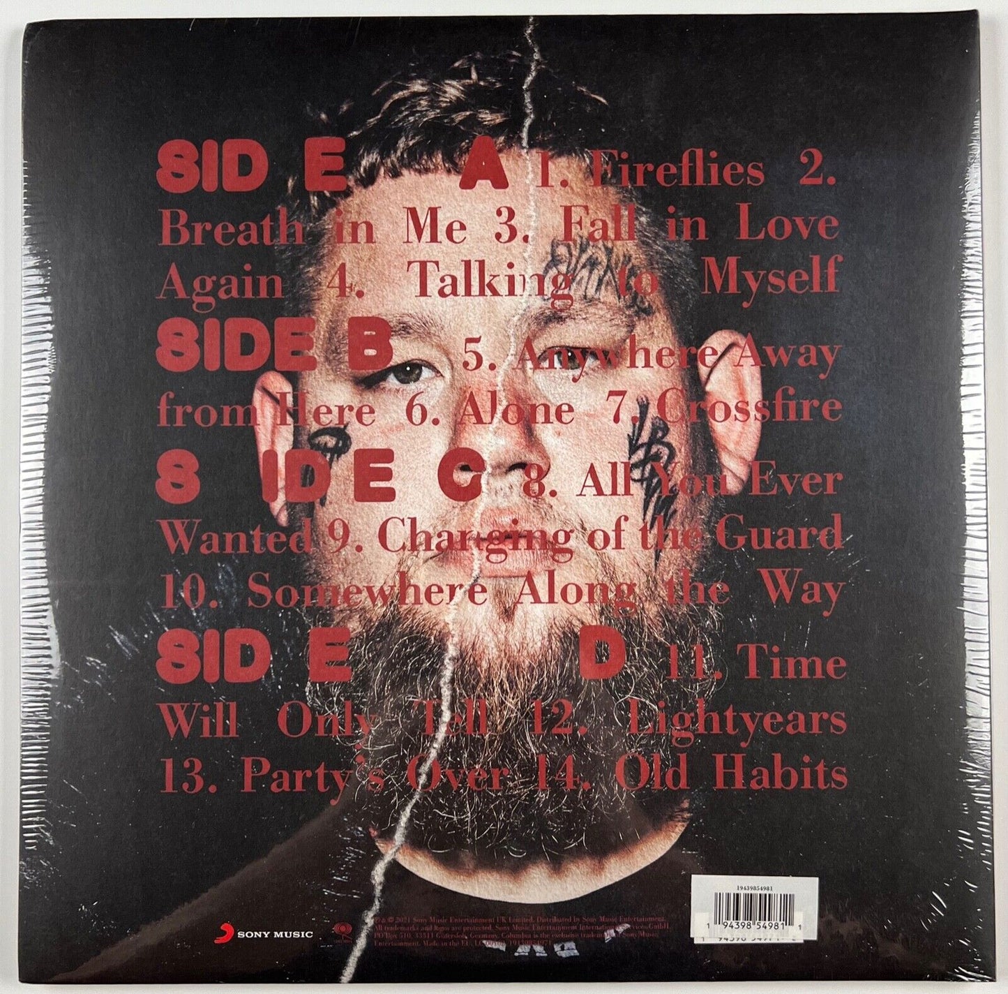 Rag'n'Bone Man Signed Autograph Record Album Life by Misadventure