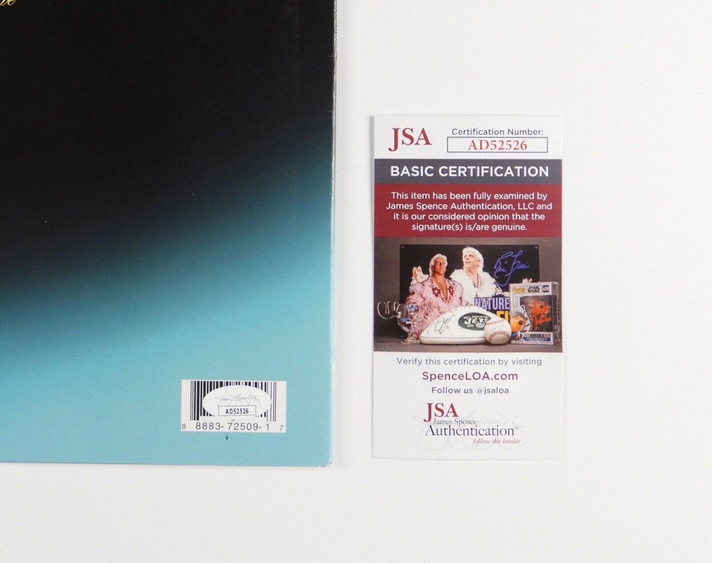 Jimmy Eat World Fully Signed JSA Autograph Album Record Vinyl Damage