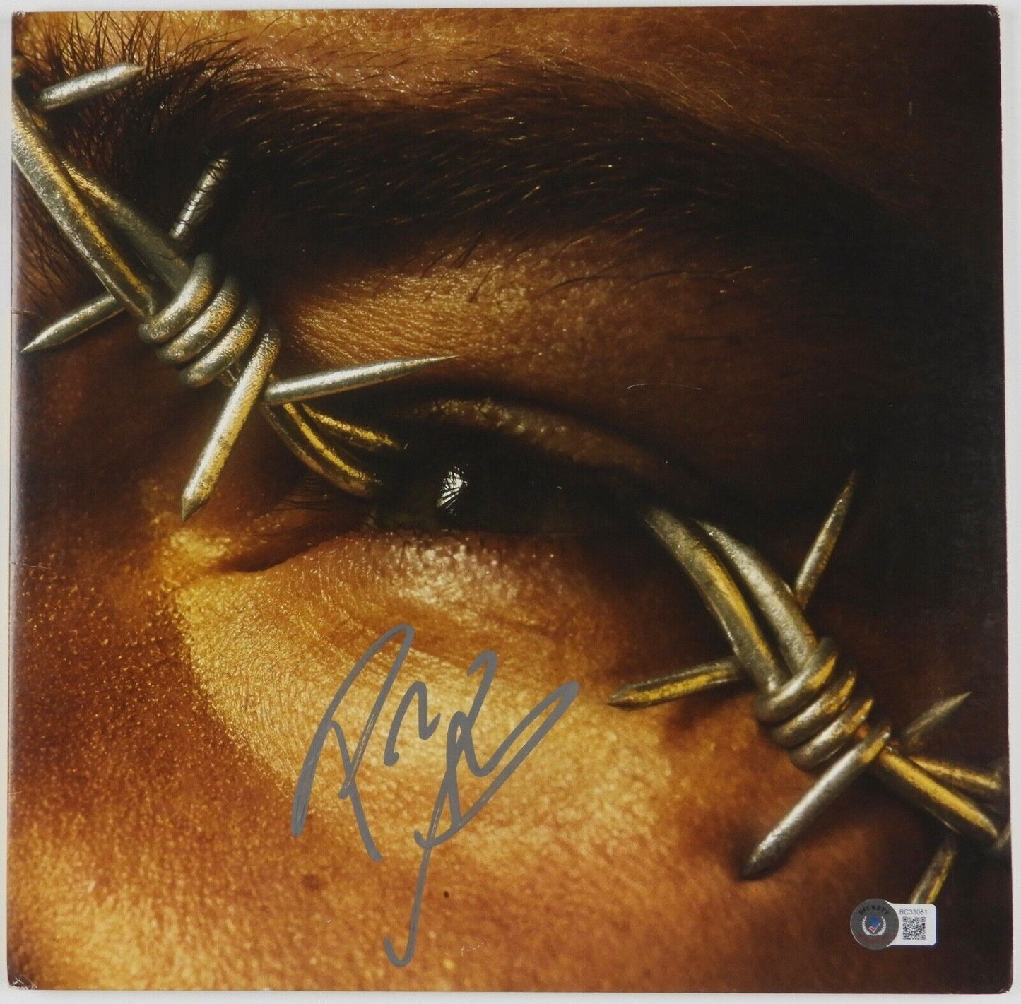 Post Malone Beckett Autograph Signed Album Record Beer Bongs & Bentleys