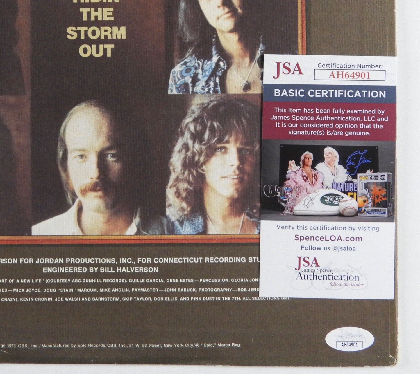 REO Speedwagon Neal Doughty JSA Signed Autograph Record Album Vinyl