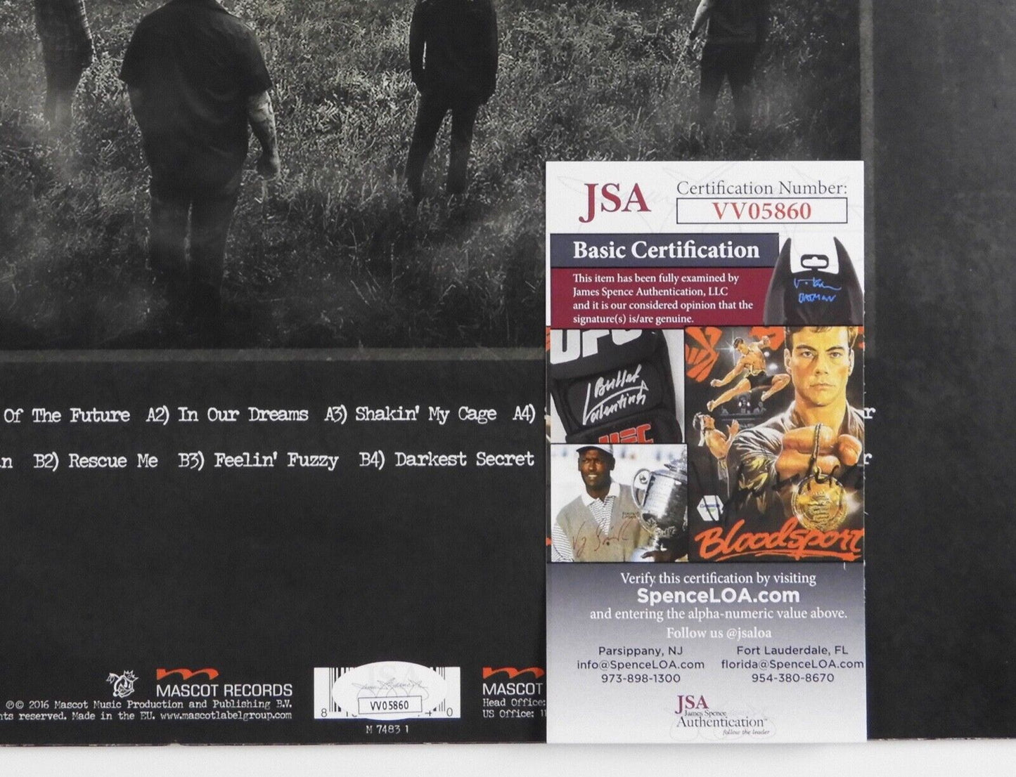 Black Stone Cherry JSA Signed Autograph Album Kentucky