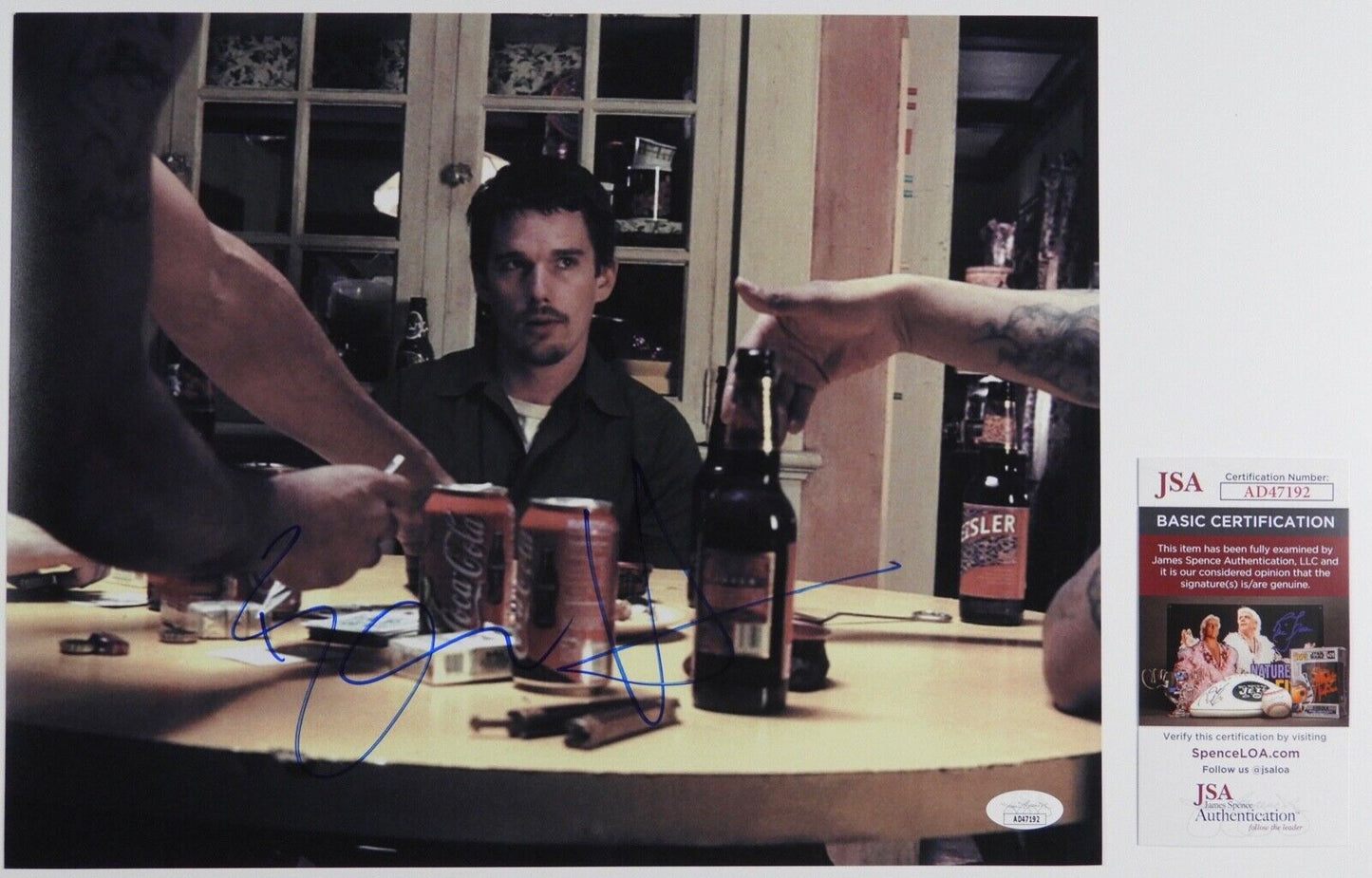 Ethan Hawke JSA Signed Autograph Photo 11 x 14