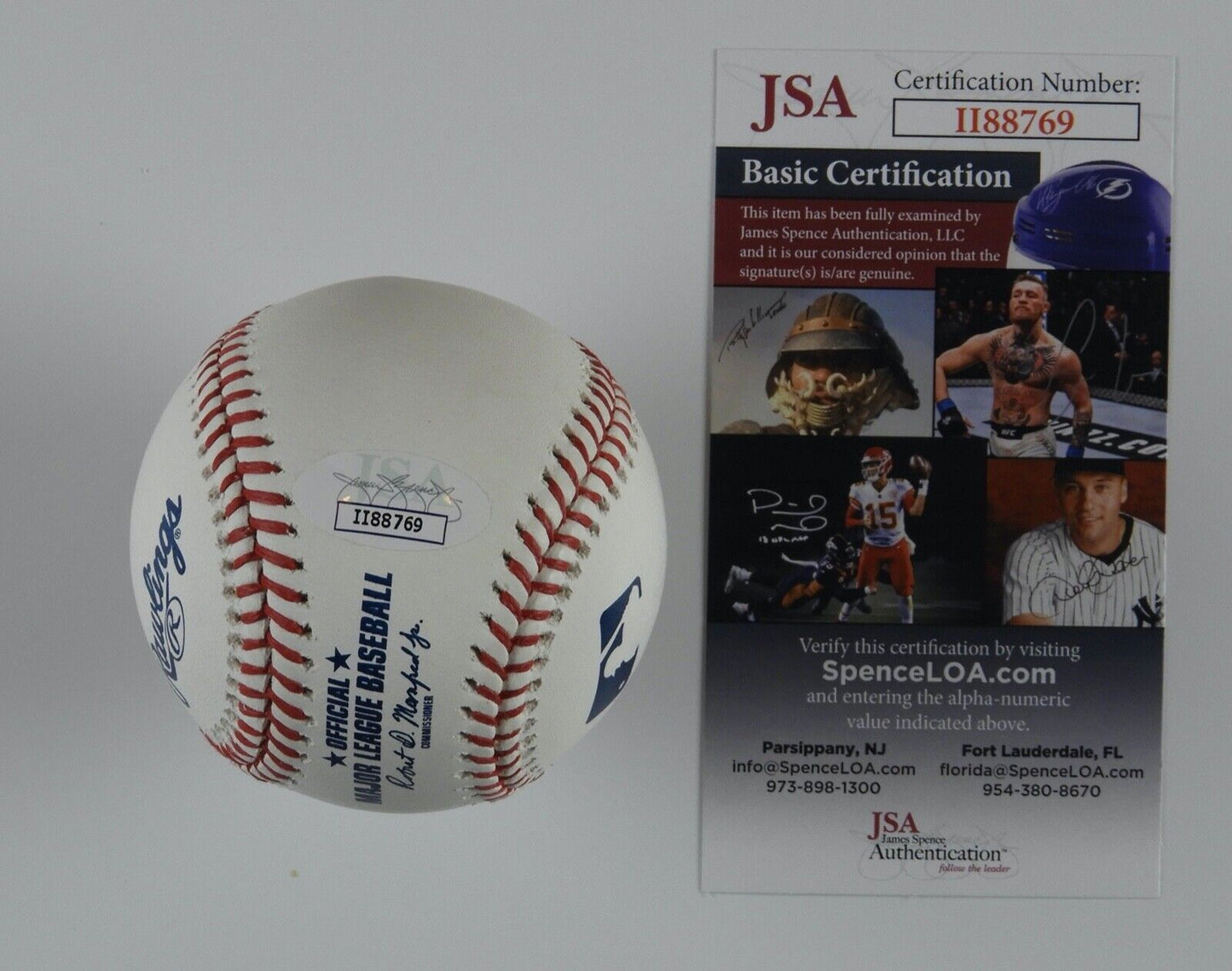 Senator Elizabeth Warren Autographed Signed Baseball JSA COA