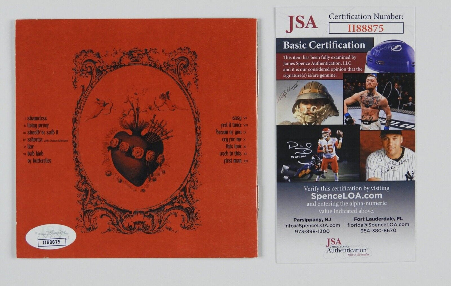 Camila Cabello Romance JSA Signed Autograph CD Booklet