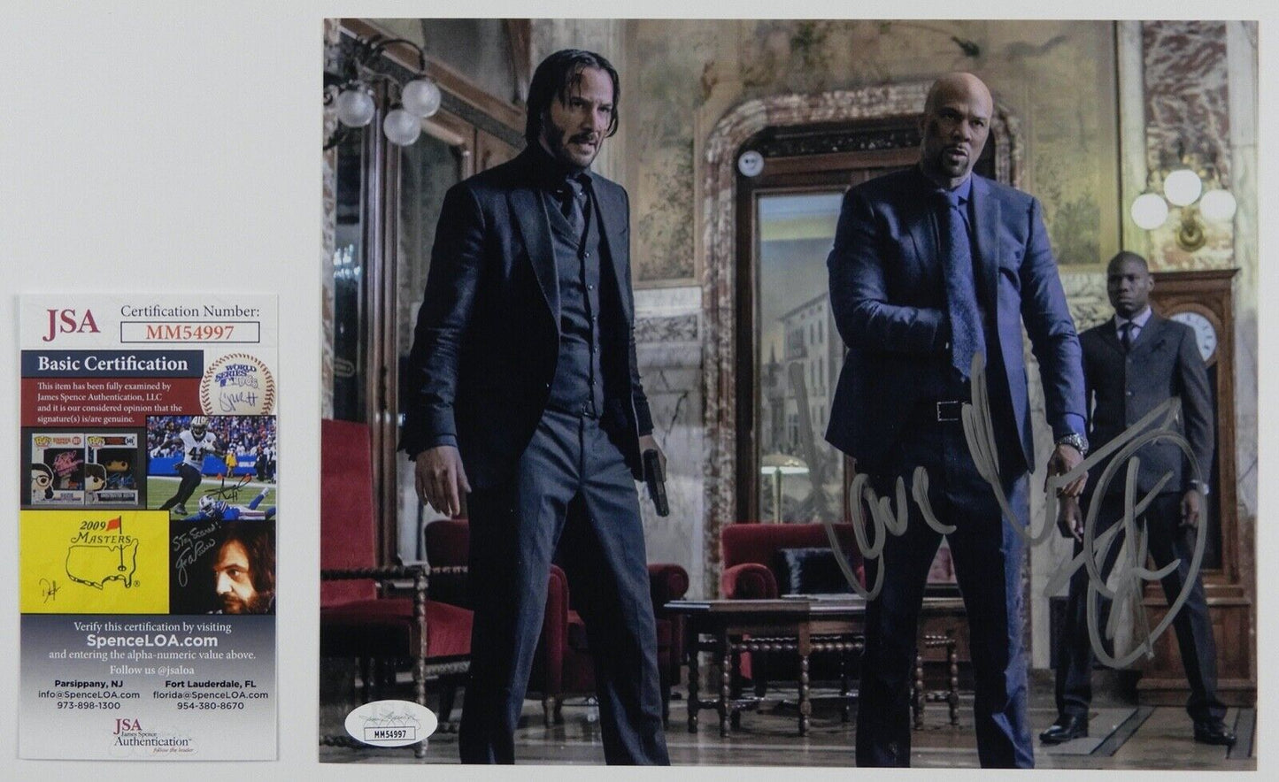 Common John Wick Autograph JSA 8 x 10 Signed photo