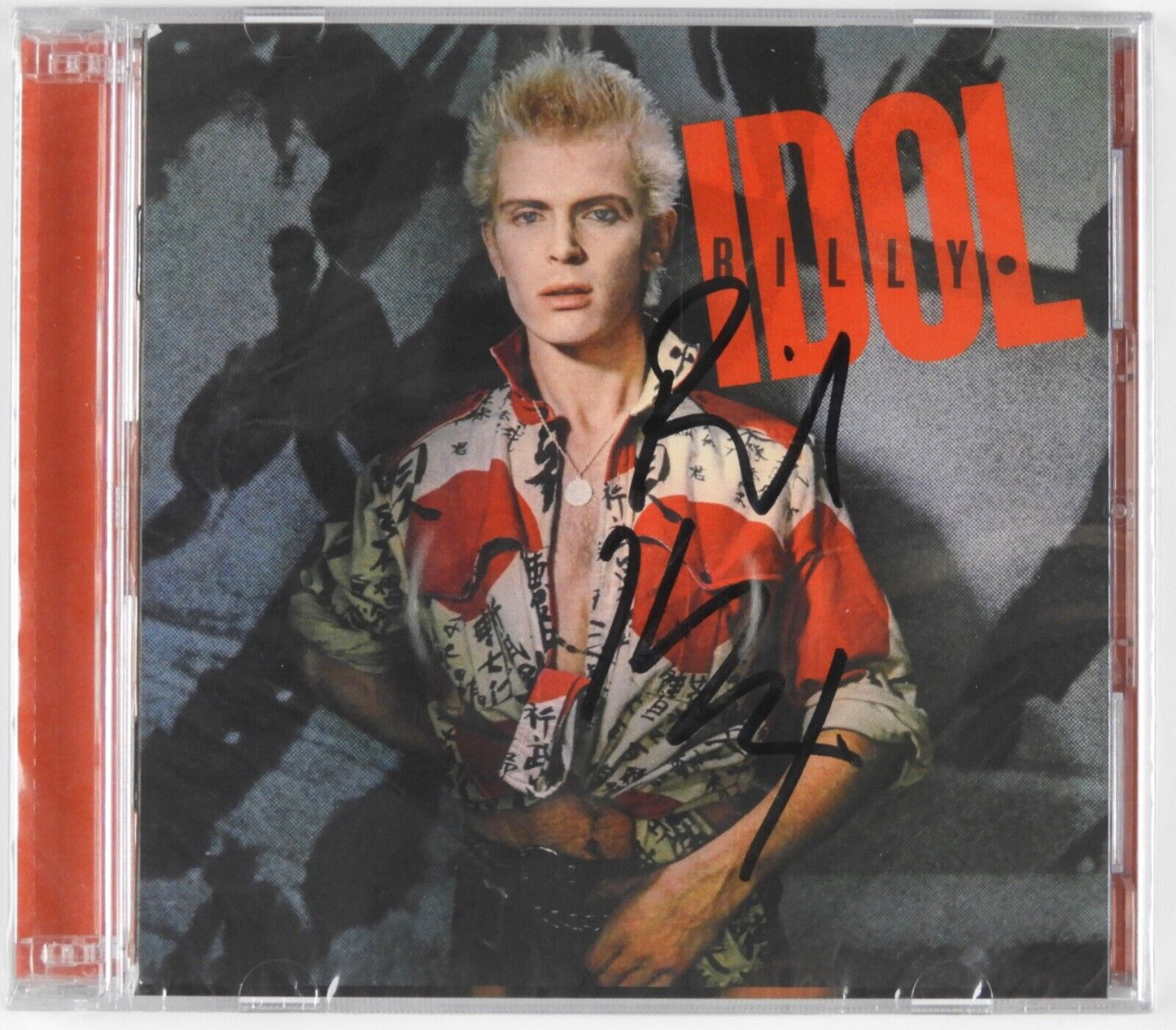 Billy Idol Signed Autograph CD Still Sealed Double CD