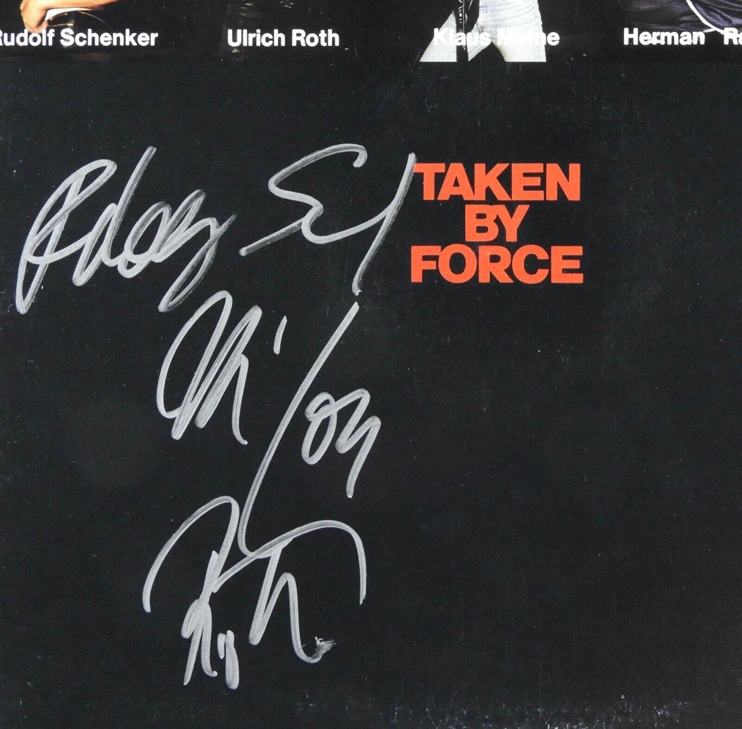 Scorpions JSA Signed Autograph Album Vinyl Record Rudolf Schenker Uli Jon Roth