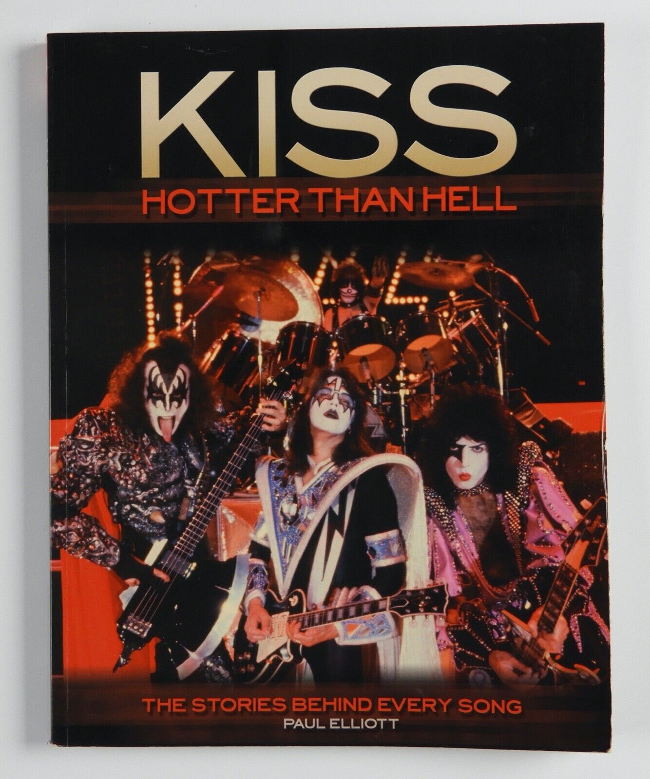 KISS JSA Signed Autograph Hotter Than Hell Book Gene Simmons Paul Stanley