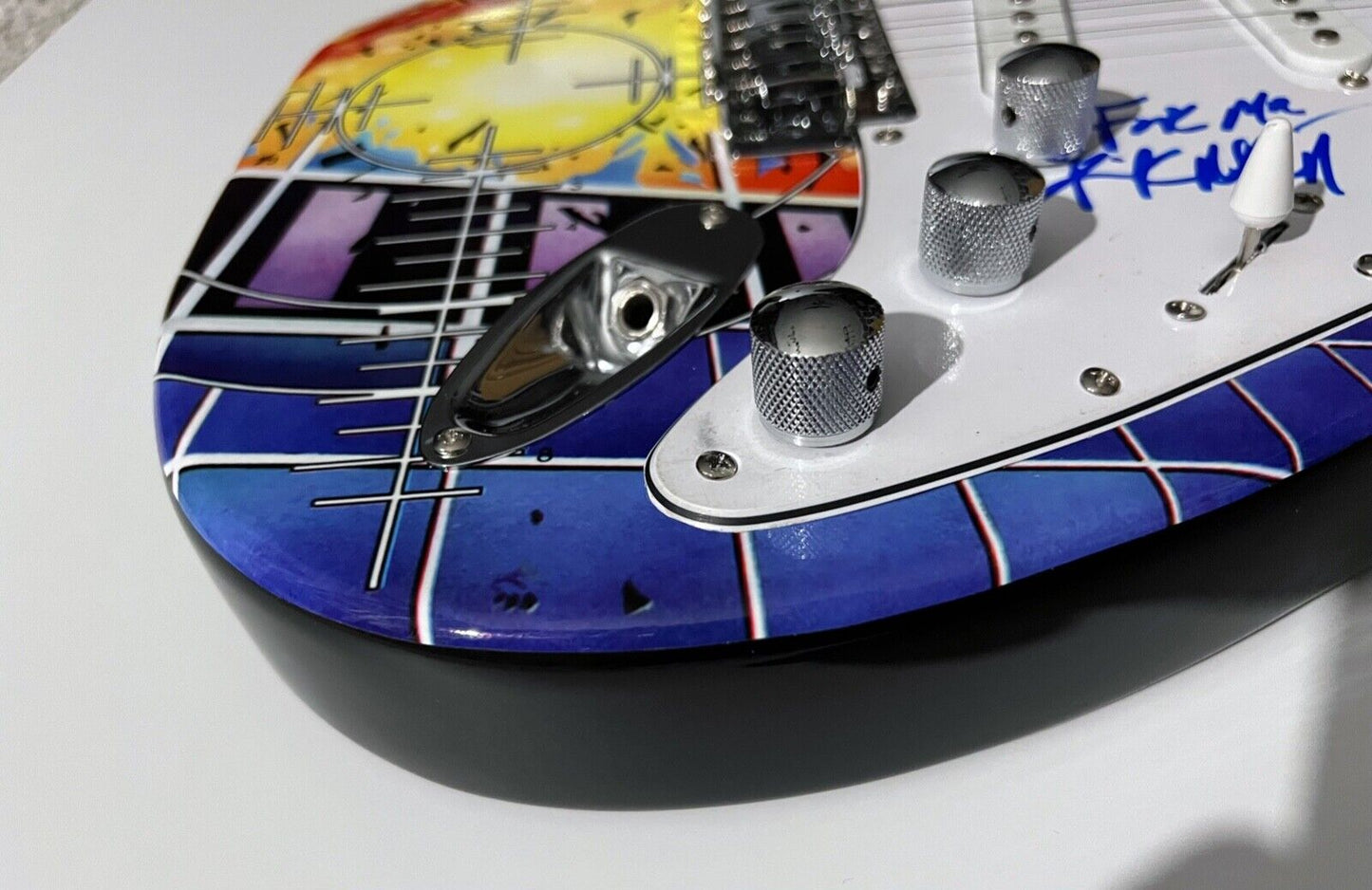 Def Leppard JSA Signed Autograph Stratocaster Guitar Phil Collen Rick Allen
