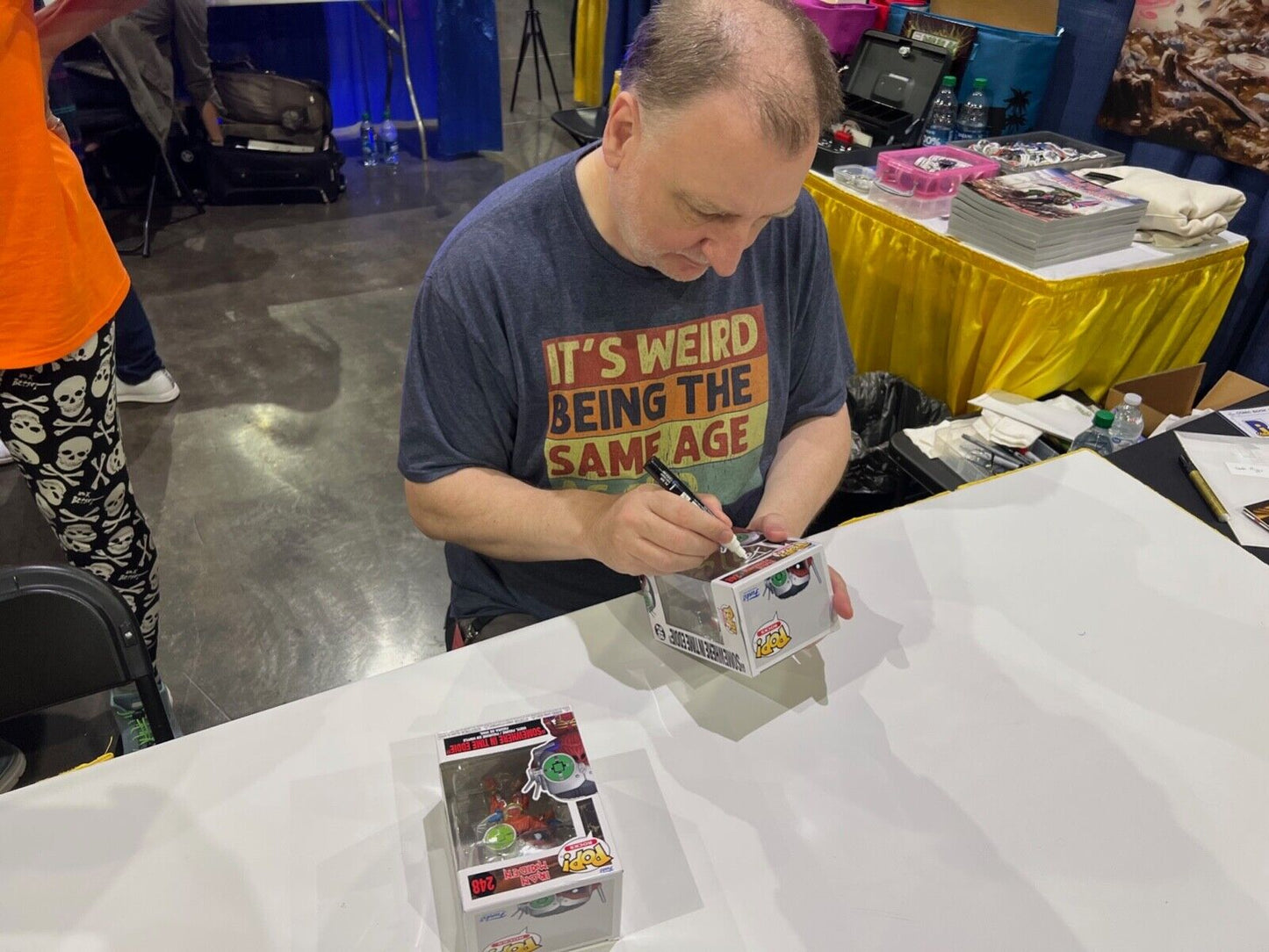 Derek Riggs JSA Autograph Signed Eddie Iron Maiden FUNKO POP #248