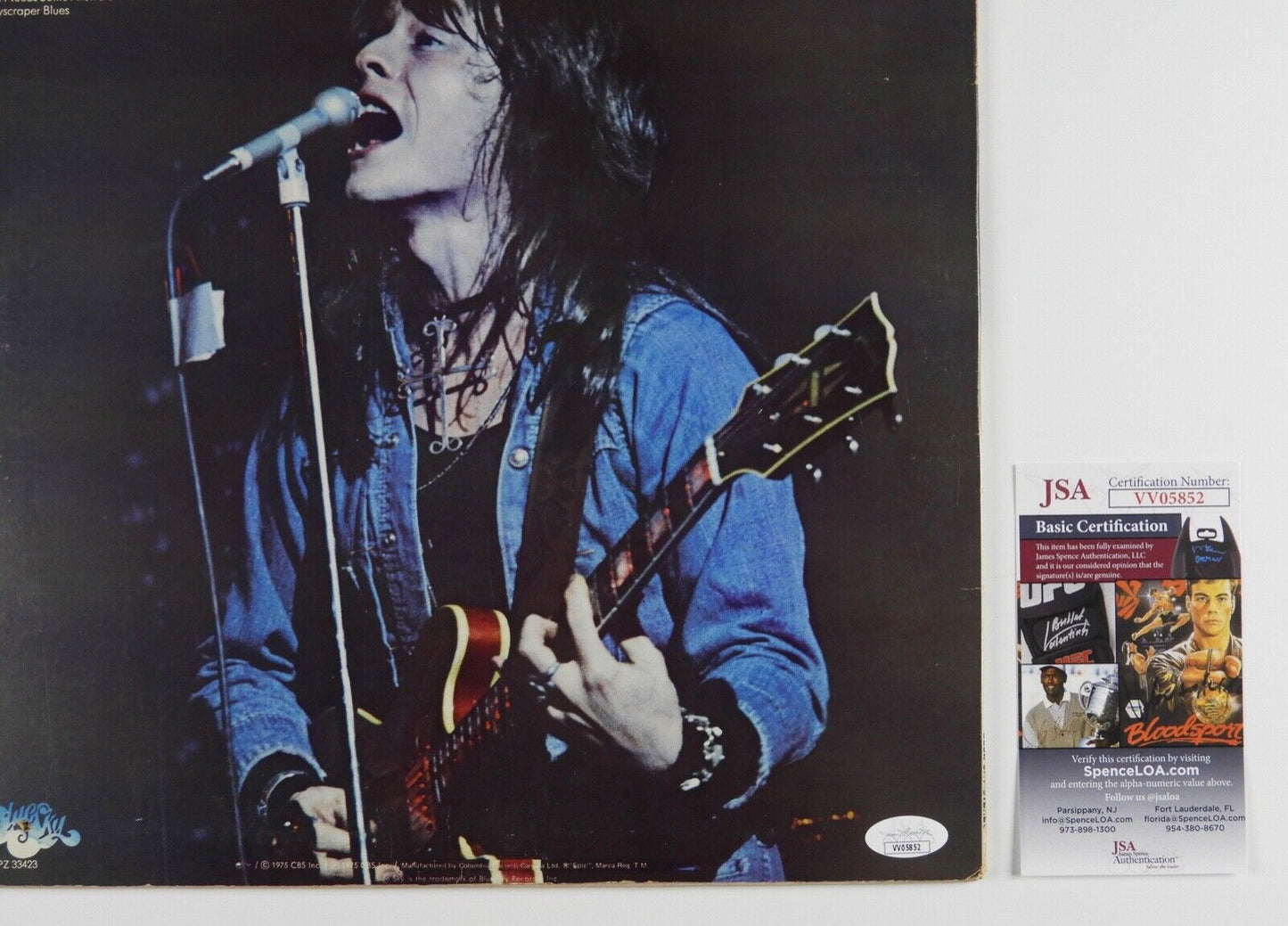 Rick Derringer JSA Signed Autograph Album Record Spring Fever