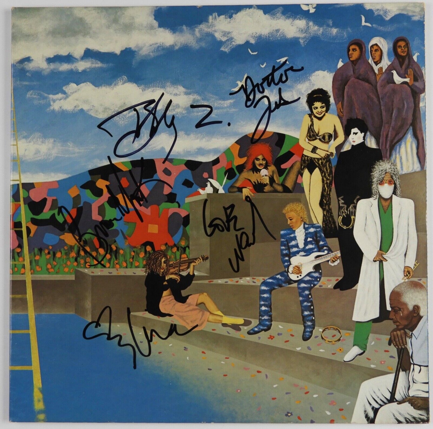 Prince and the Revolution Signed JSA Autograph Album Record Wendy and Lisa