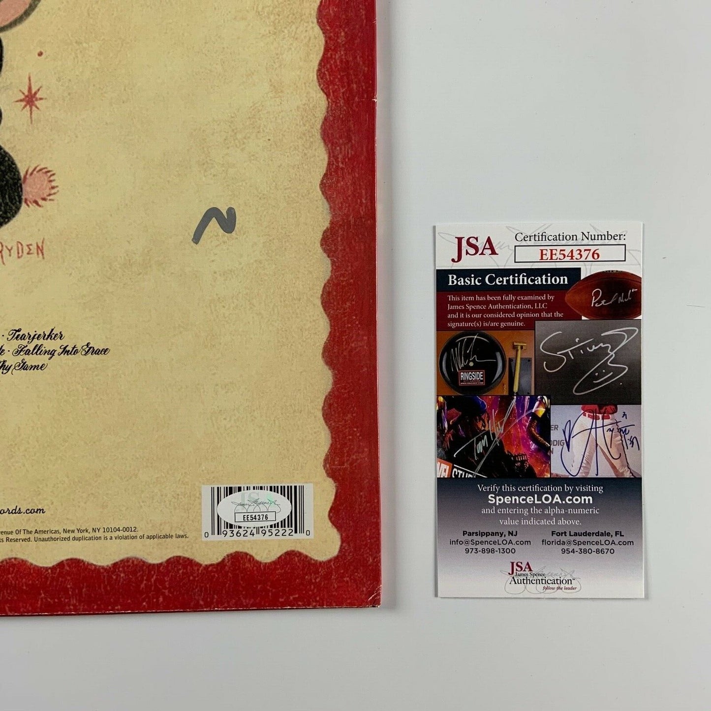 Red Hot Chili Peppers Dave Navarro Chad Smith Signed Autograph Record Album JSA