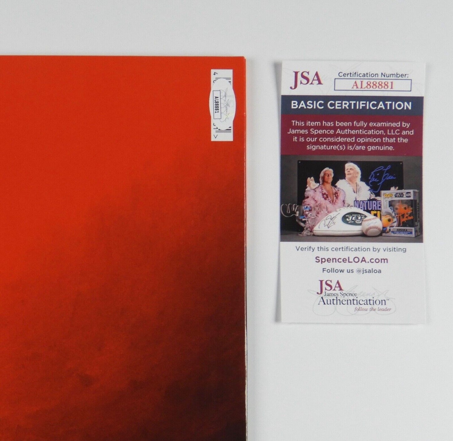 Bush JSA Fully Signed Autograph Album Record The Art Off Survival
