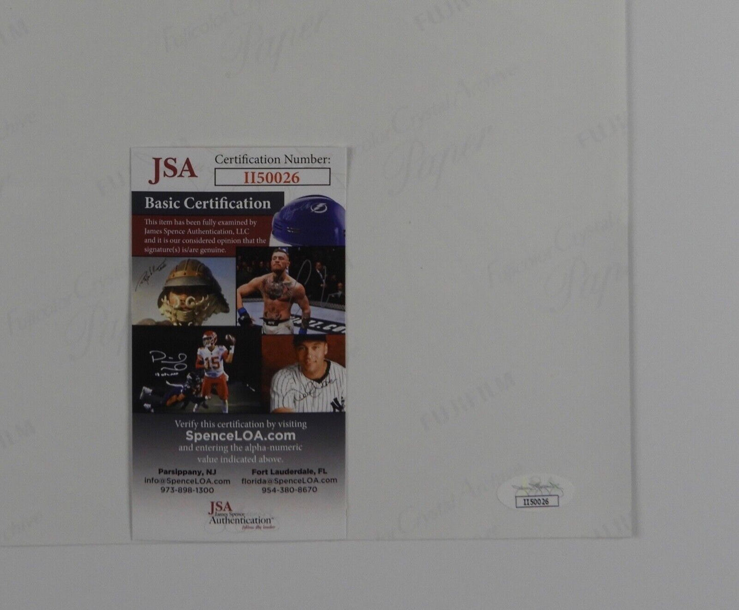 Eddie Money Autograph JSA 11 x 14 Signed Photo