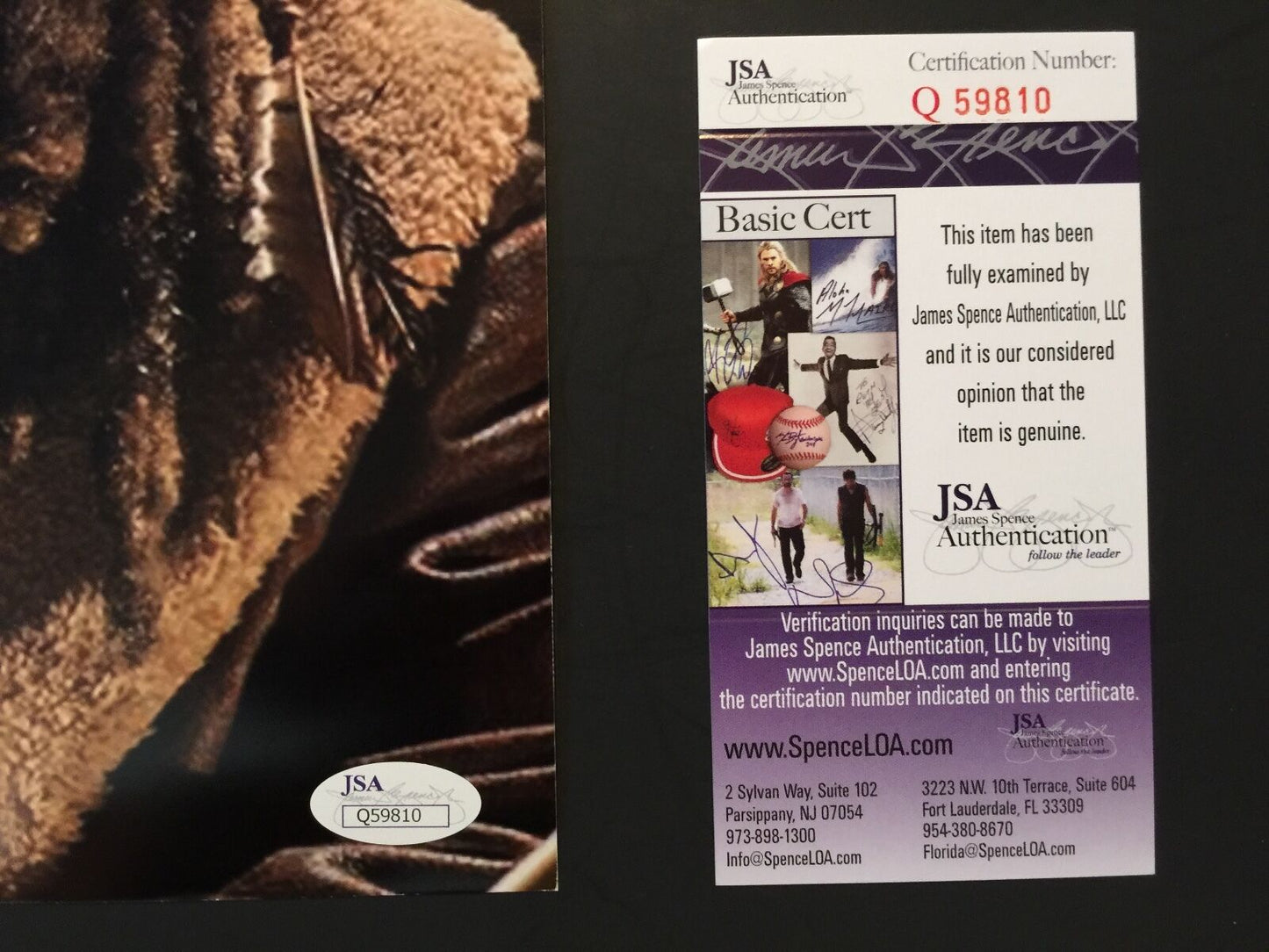 Khary Payton King Ezekiel JSA The Walking Dead Autograph Signed Photo