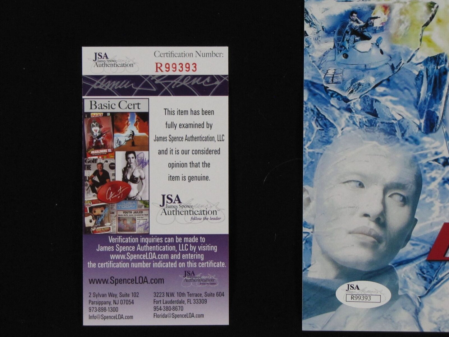 Pierce Brosnan James Bond 007 JSA 11x14 Autograph Signed Photo Die Another Day