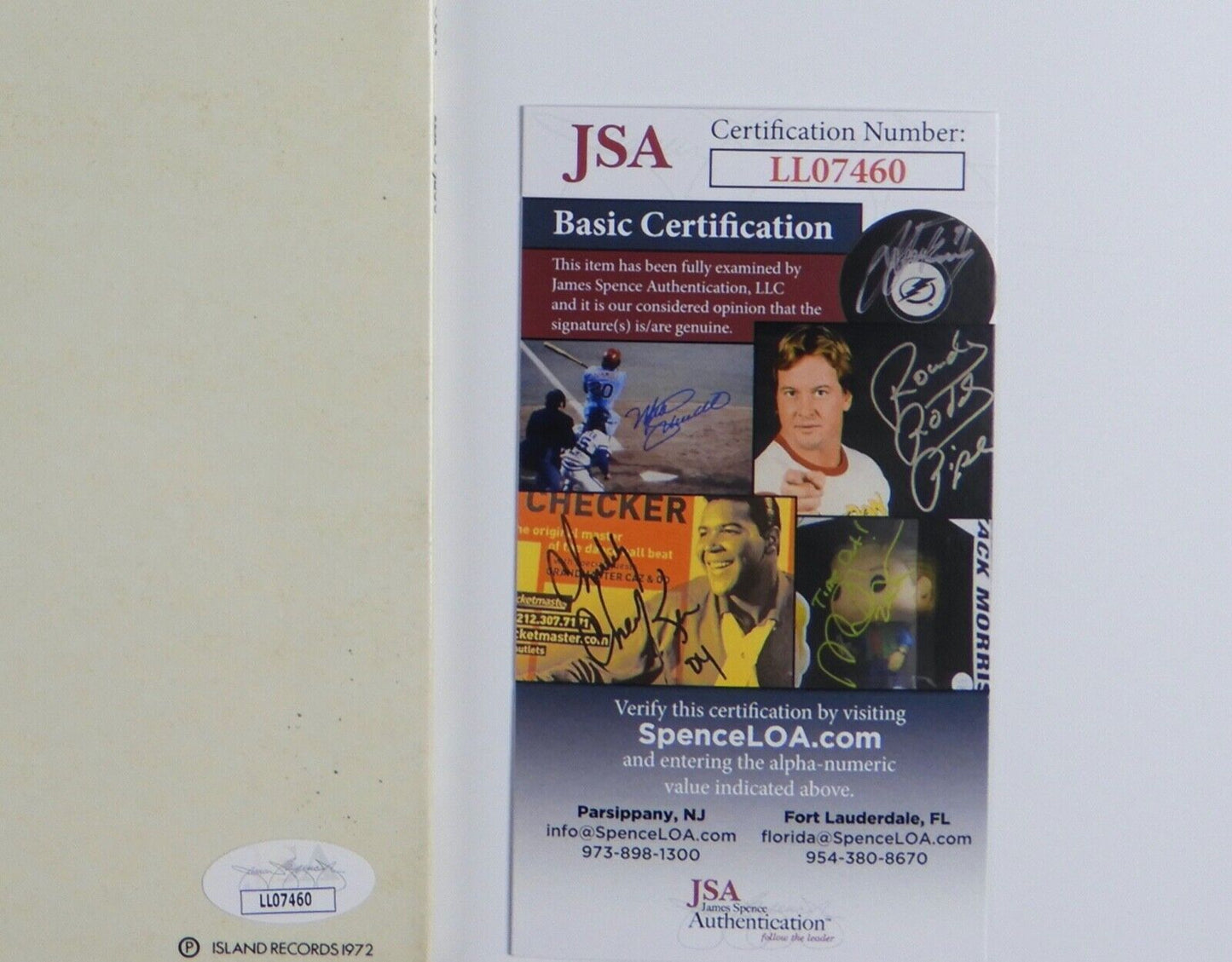 Cat Stevens JSA Signed Autograph Album Record Vinyl Catch Bull At Four