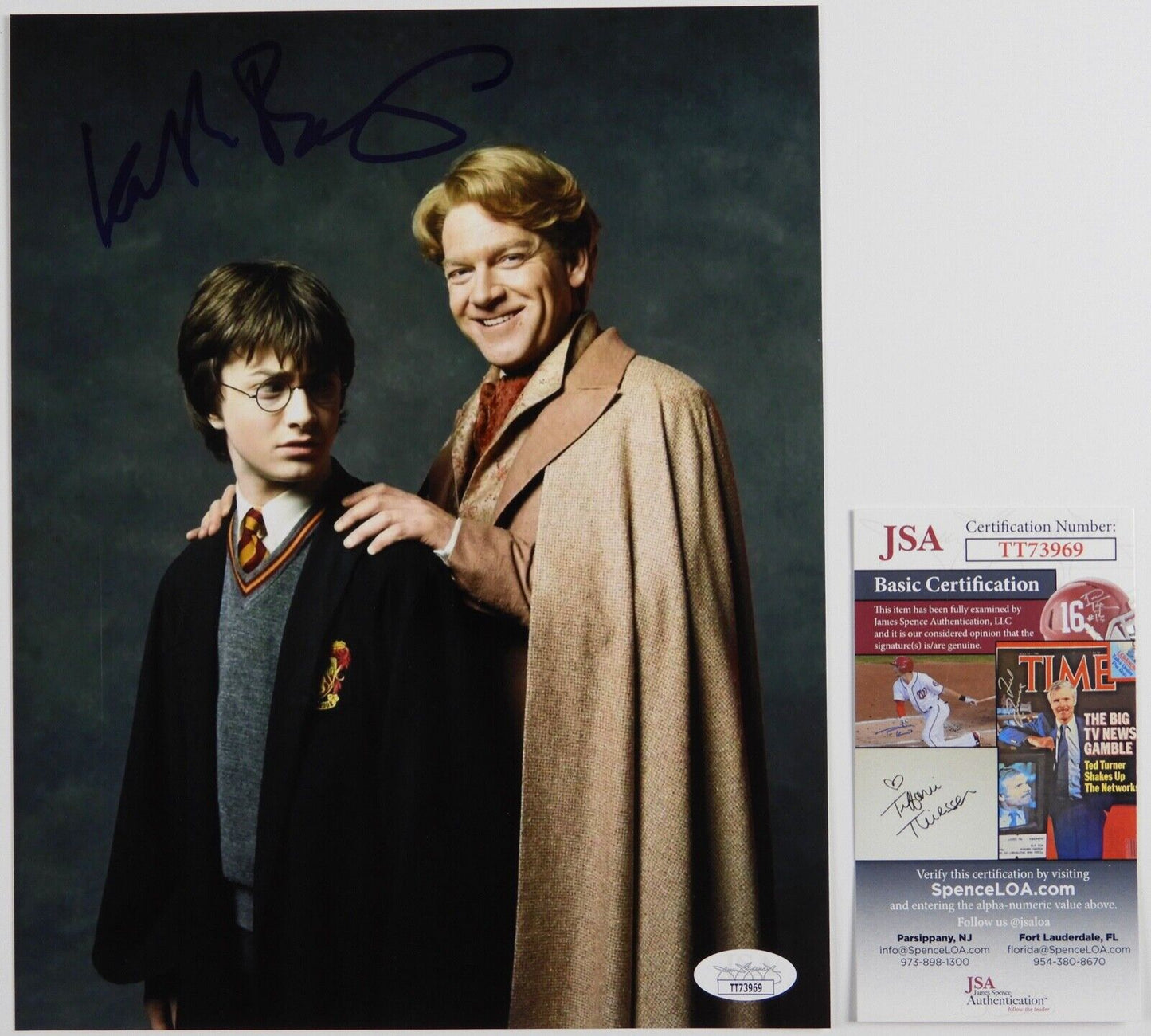 Kenneth Branagh JSA Signed Autograph Harry Potter 8 x 10