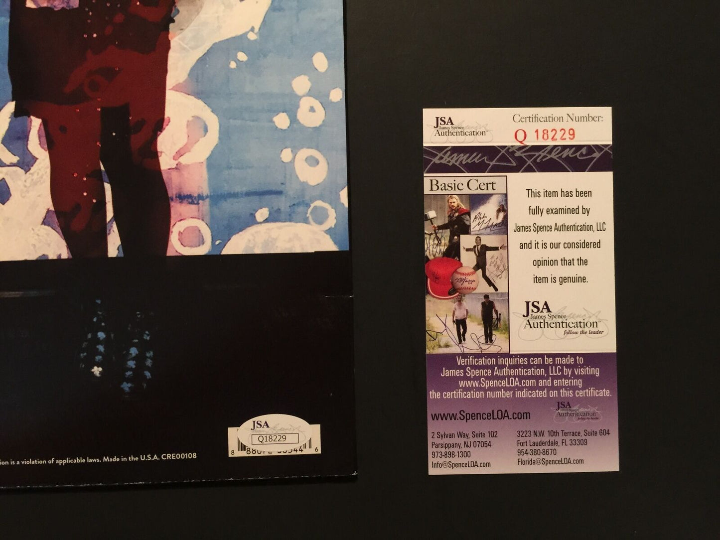 Heart Ann Nancy Wilson Signed Autograph Record Album JSA COA Beautiful Broken