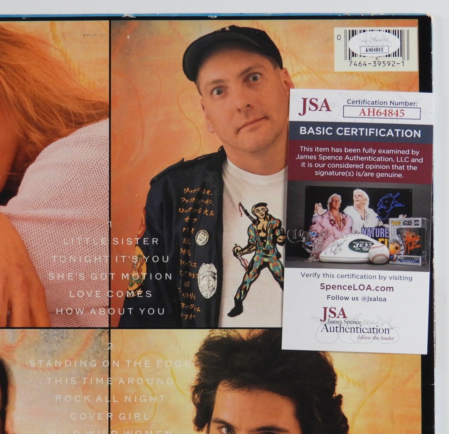 Cheap Trick JSA Signed Autograph Album Vinyl Rick Nielsen Robin Zander