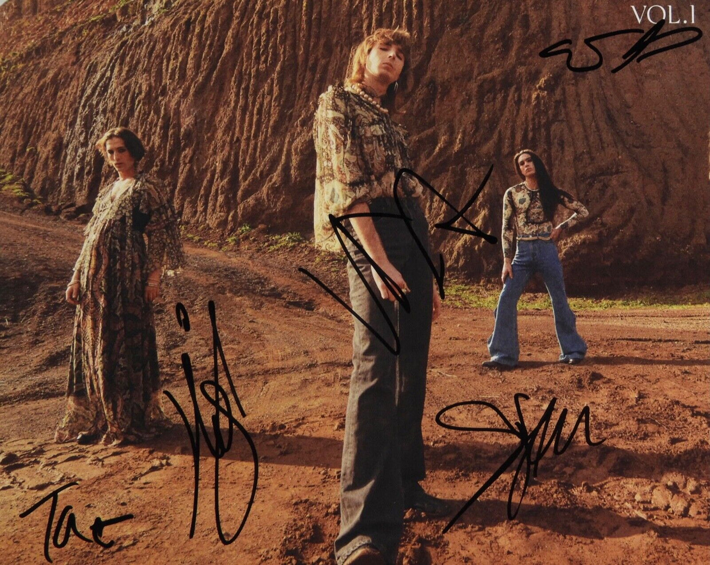 Maneskin Fully JSA signed autograph Vinyl Record Teatro D'ira Vol. 1