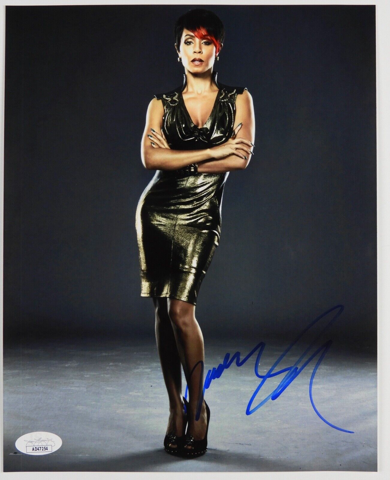 Jada Pinkett Smith JSA Signed Autograph Photo 8 x 10 Gotham