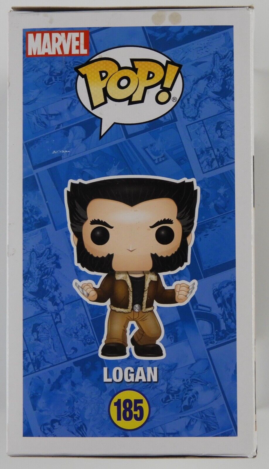 Hugh Jackman Signed Autograph Funko Pop 185 JSA X-Men Wolverine Logan