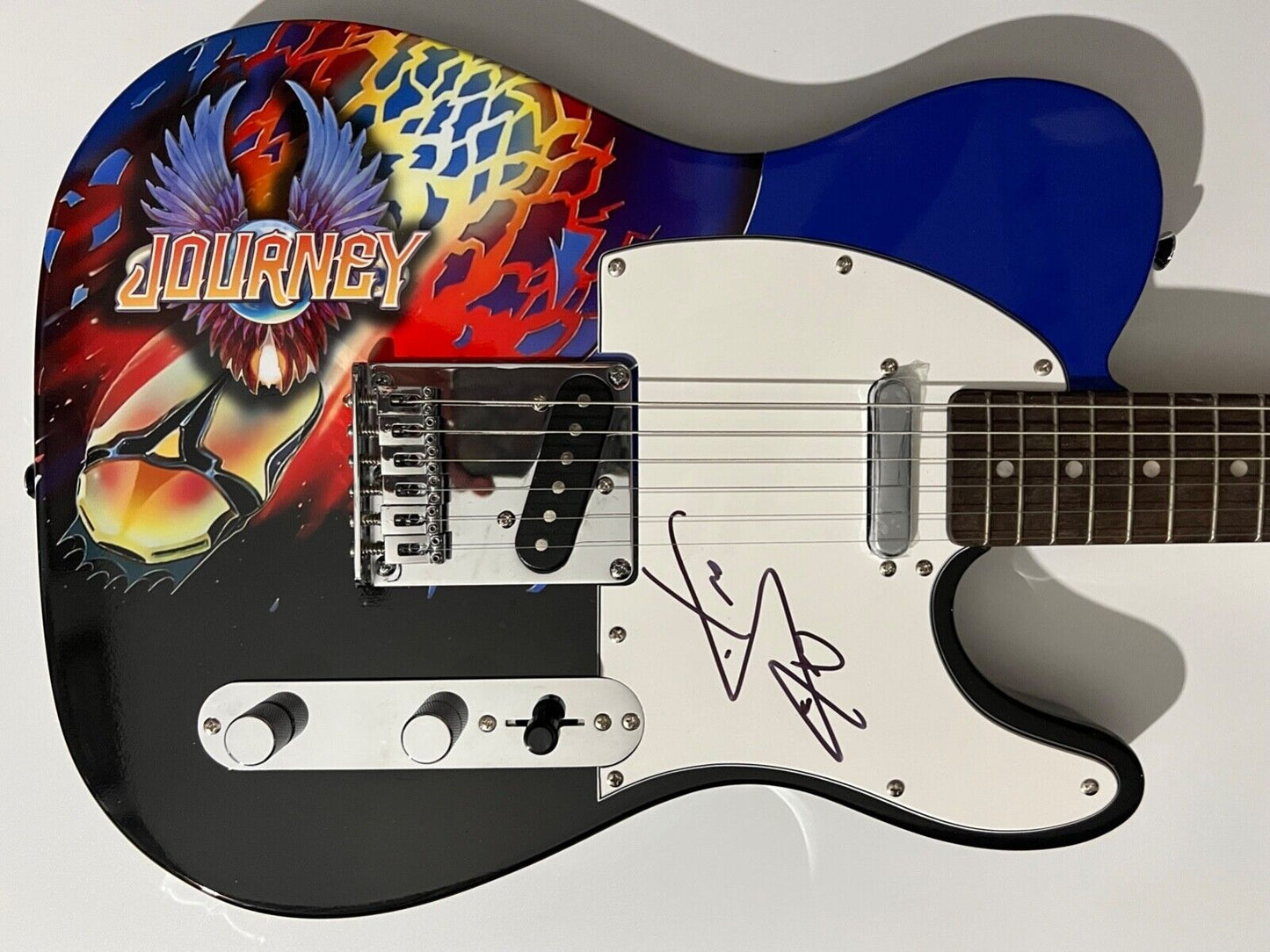 Steve Perry Journey Signed Guitar Autograph Fender Telecaster Epperson REAL