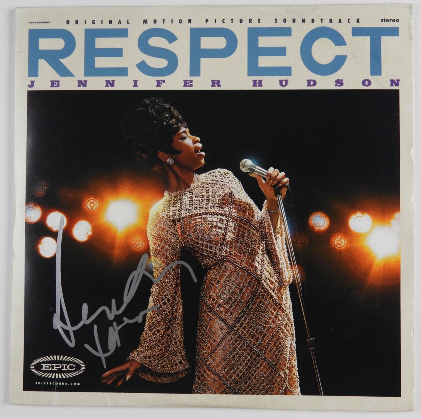 Jennifer Hudson JSA Signed Autograph Album Record Respect