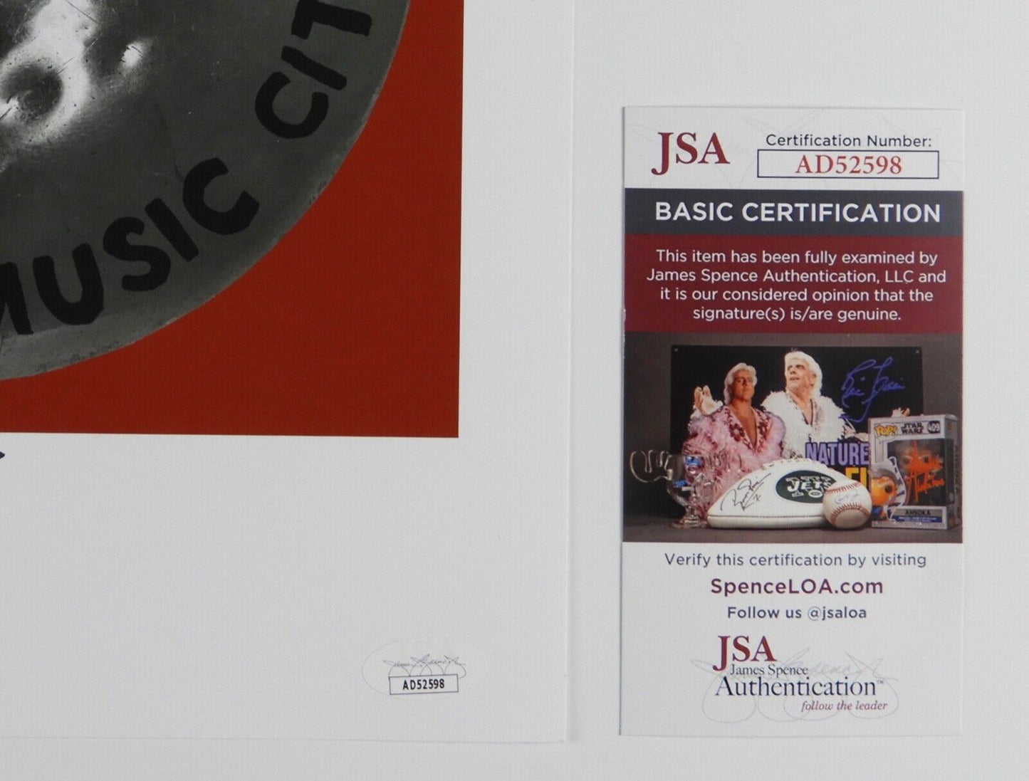 Emmylou Harris Autograph Signed Photo JSA LOA Lithograph Nash Ramblers