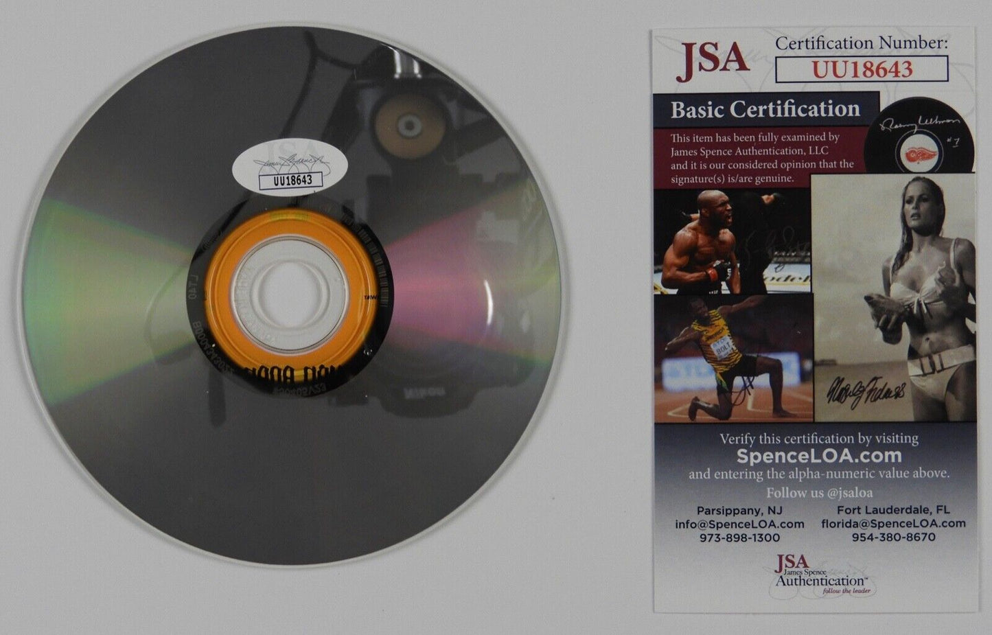 Ryan Adams And The Cardinals JSA Signed Autograph CD Cold Roses