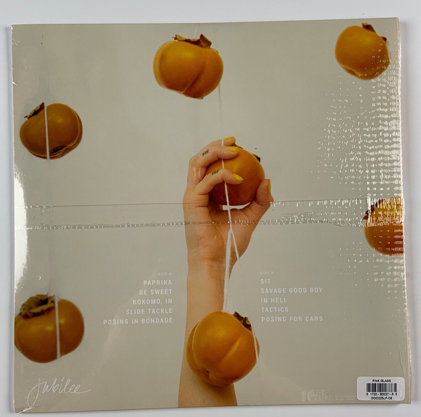 Japanese Breakfast Signed Autograph Pink Glass Jubilee Vinyl SS Michelle Zauner