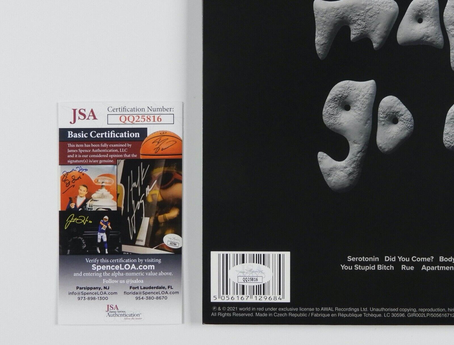 The Girl In Red Signed Autograph JSA Vinyl Record Album If You Could Make It Go