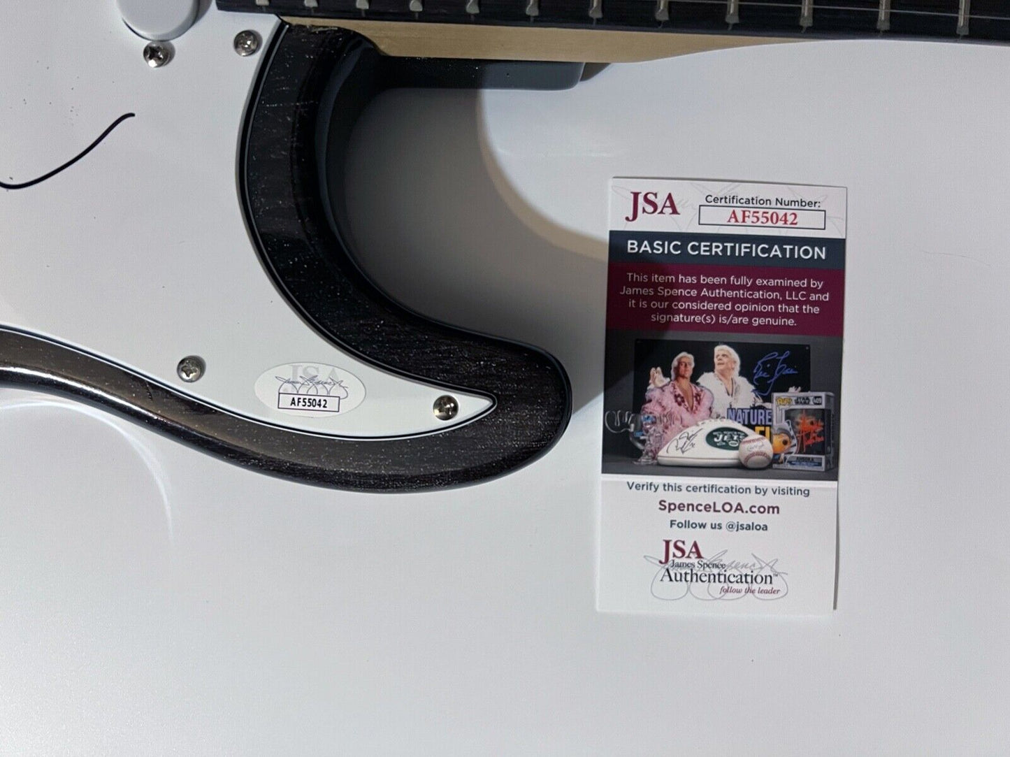 New Order Bernard Sumner JSA Autograph Signed Stratocaster Guitar